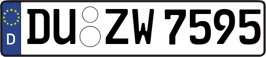 DU-ZW7595