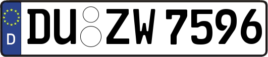 DU-ZW7596