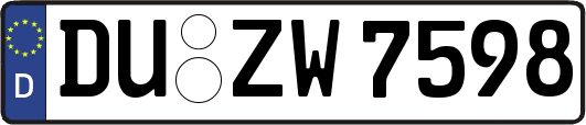 DU-ZW7598