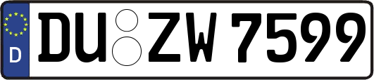 DU-ZW7599