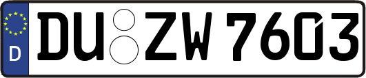 DU-ZW7603