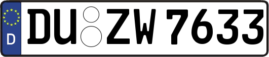 DU-ZW7633