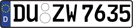 DU-ZW7635