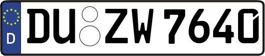 DU-ZW7640