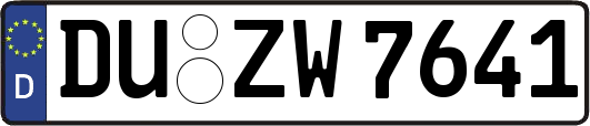 DU-ZW7641