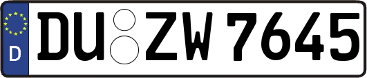 DU-ZW7645