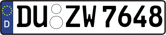 DU-ZW7648