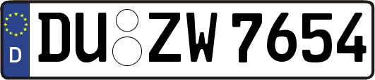 DU-ZW7654