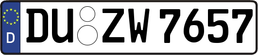 DU-ZW7657