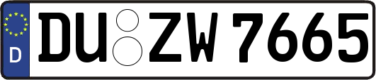 DU-ZW7665