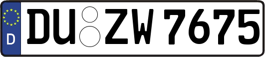 DU-ZW7675