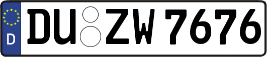 DU-ZW7676