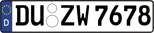 DU-ZW7678