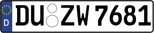 DU-ZW7681