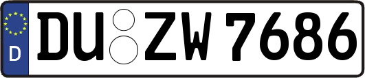 DU-ZW7686