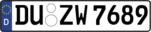 DU-ZW7689