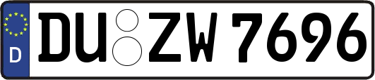 DU-ZW7696