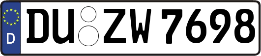 DU-ZW7698