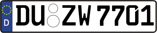 DU-ZW7701