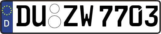 DU-ZW7703