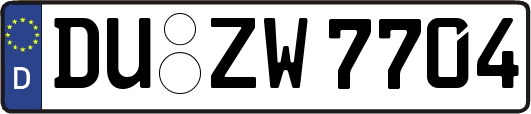 DU-ZW7704