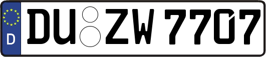 DU-ZW7707