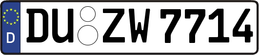 DU-ZW7714