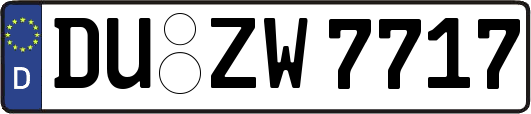 DU-ZW7717