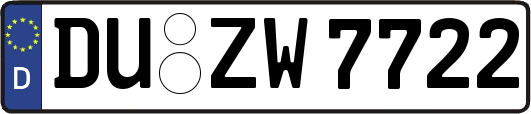DU-ZW7722