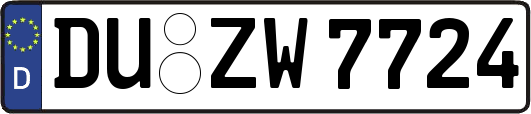DU-ZW7724