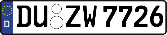 DU-ZW7726