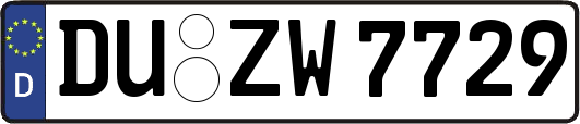 DU-ZW7729