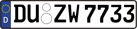 DU-ZW7733