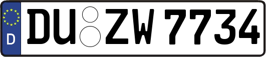 DU-ZW7734