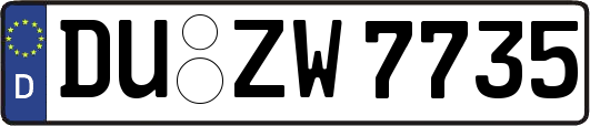 DU-ZW7735