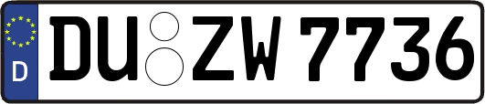 DU-ZW7736