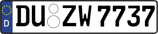 DU-ZW7737