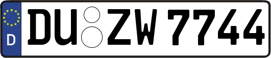 DU-ZW7744