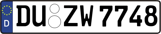 DU-ZW7748