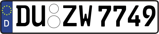 DU-ZW7749