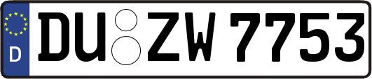 DU-ZW7753