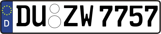 DU-ZW7757