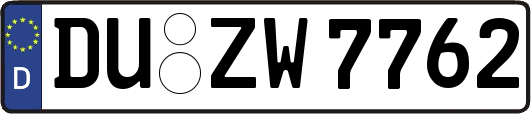 DU-ZW7762