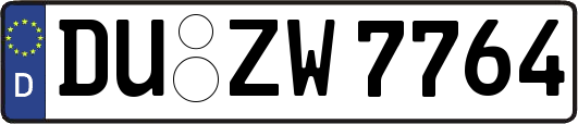 DU-ZW7764