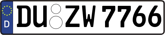DU-ZW7766