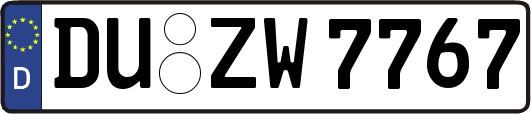 DU-ZW7767