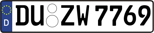 DU-ZW7769