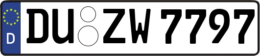 DU-ZW7797