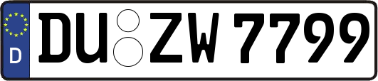 DU-ZW7799