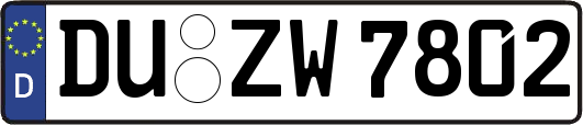 DU-ZW7802